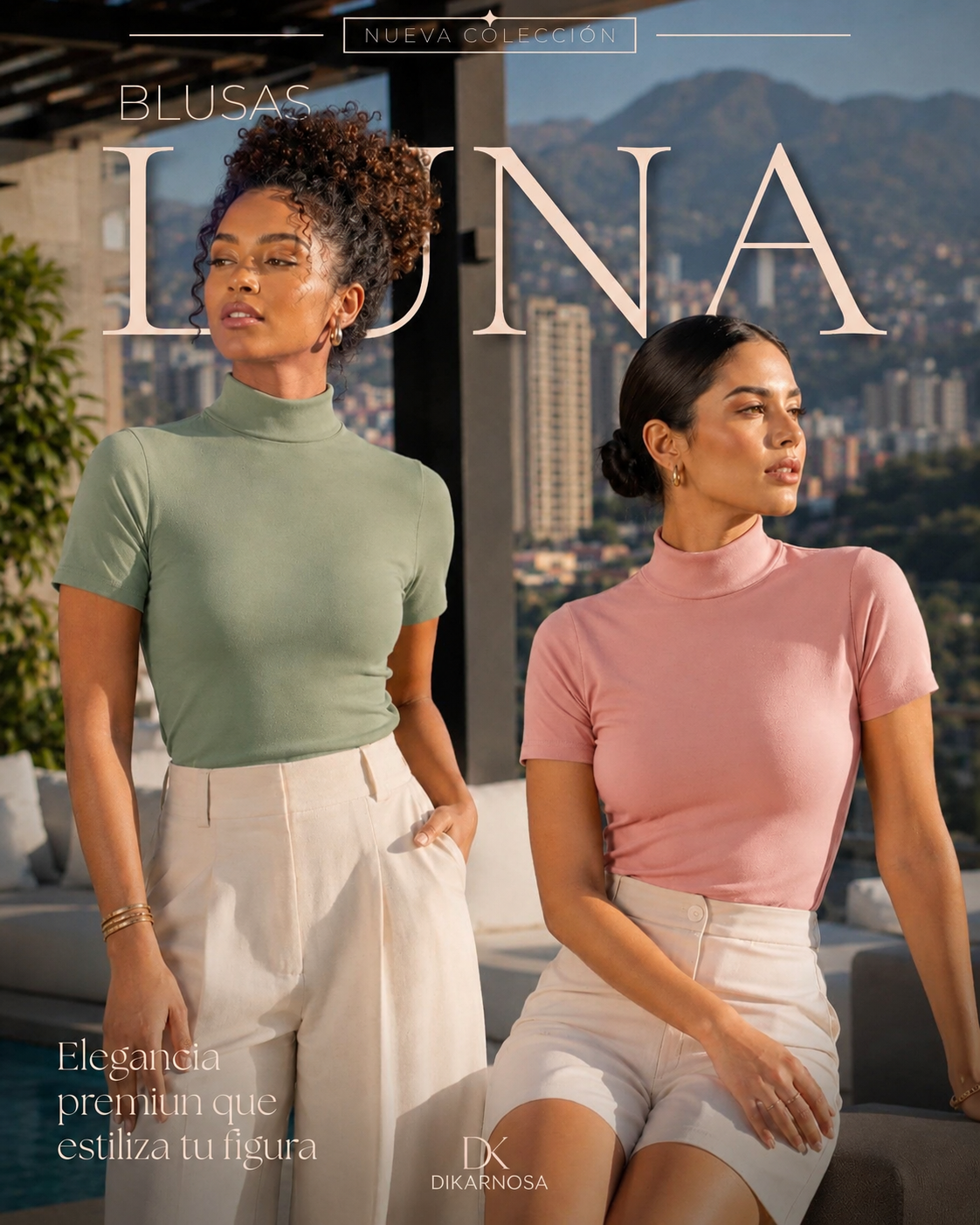Blusas Luna