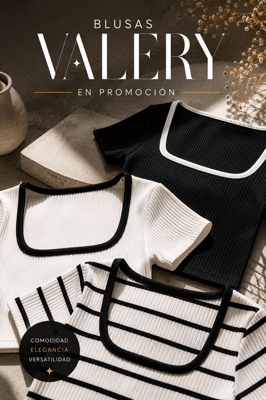 Blusas Valery